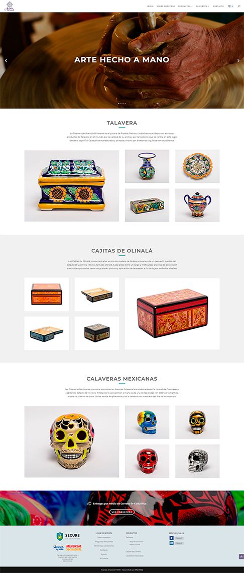 avenida artesanal ecommerce costa rica