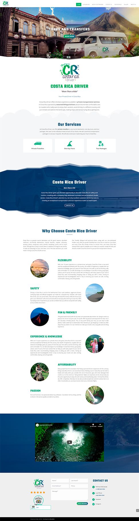 Costa Rica Driver sitio web