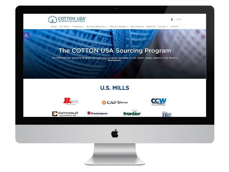 cottonusasourcing web