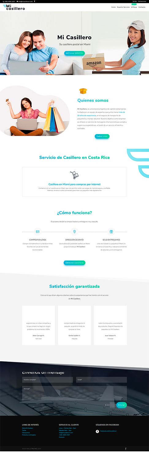 mi casillero cr sitio web