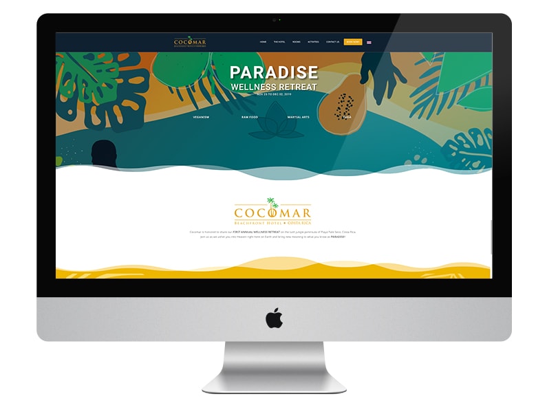 Cocomar: Diseño de Landing Page Costa Rica